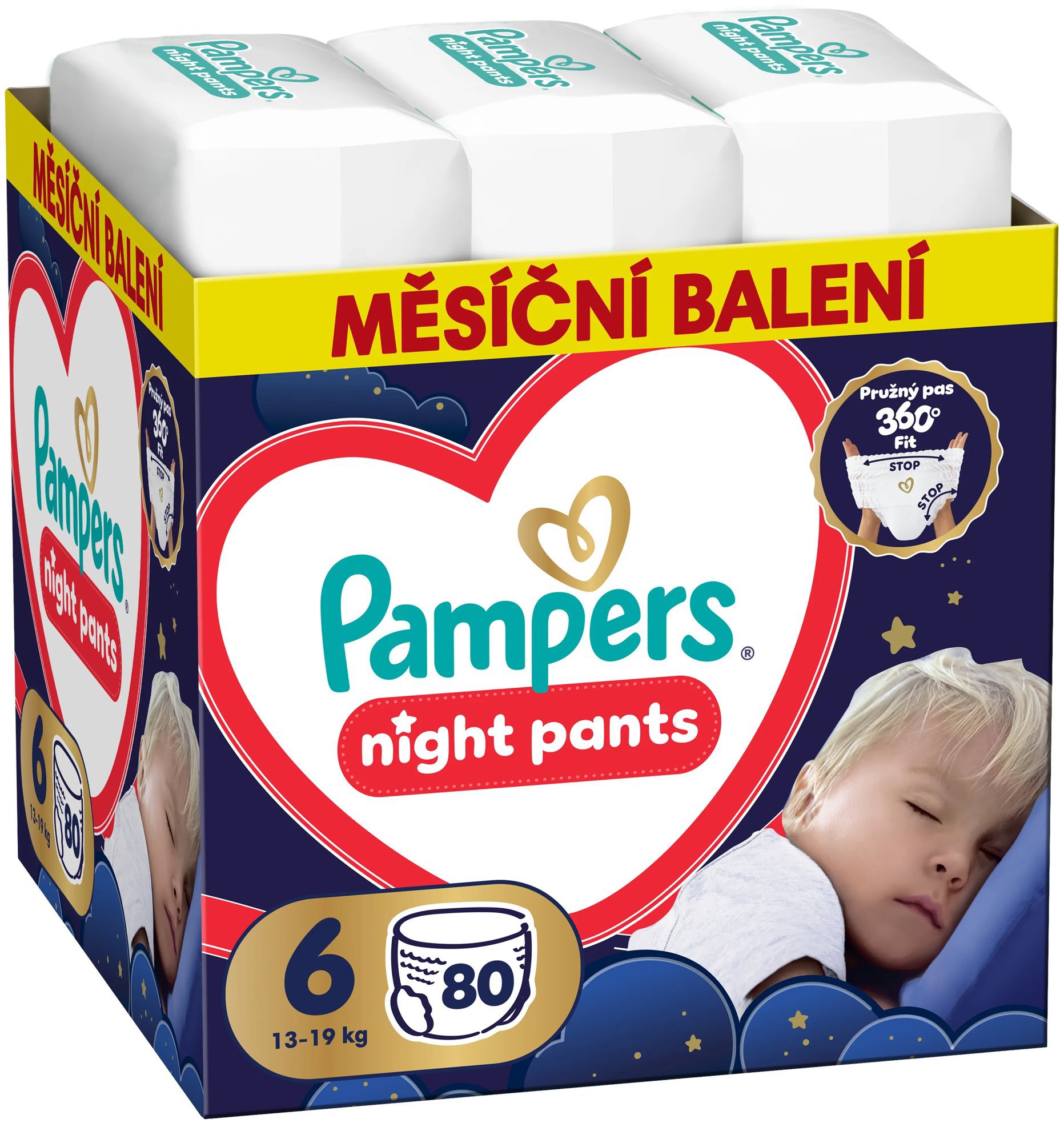 PAMPERS Pants Night vel. 6 (80 ks)