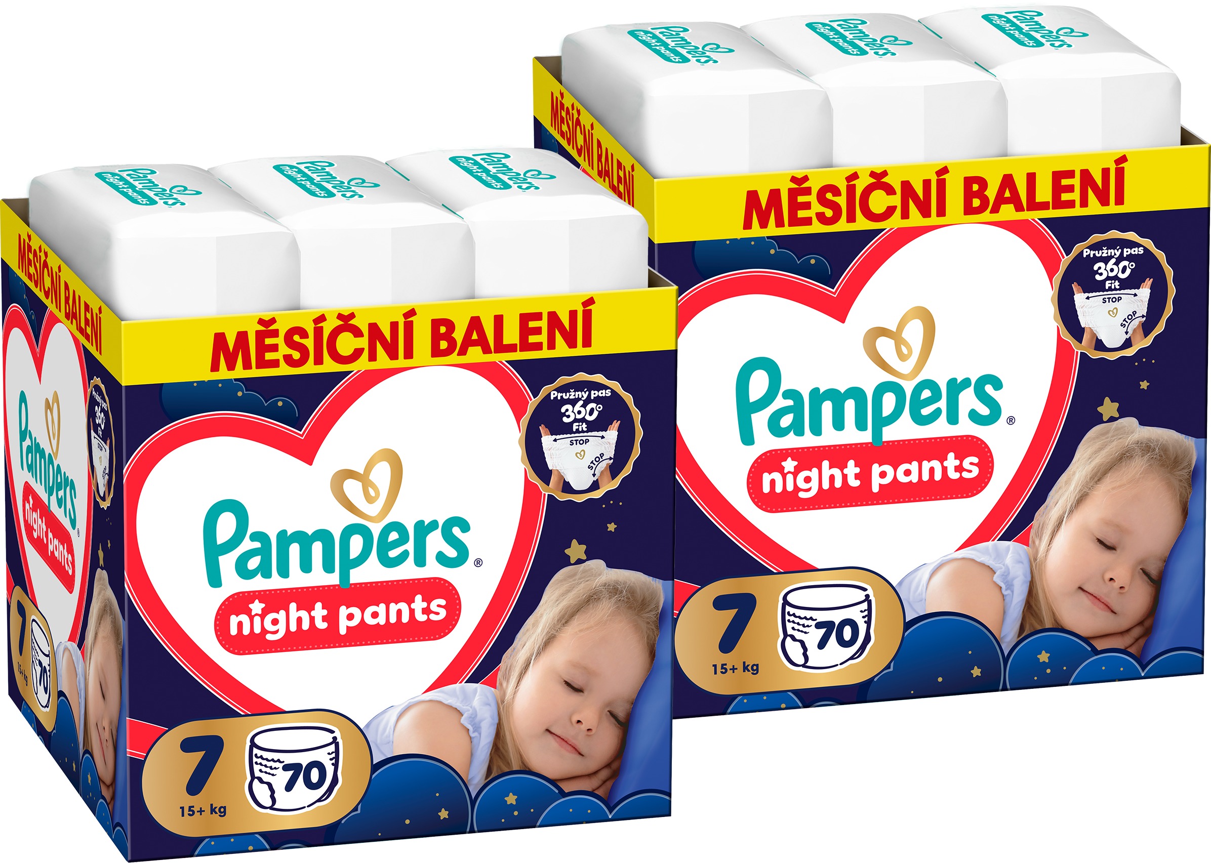 PAMPERS Pants Night vel. 7 (140 ks)