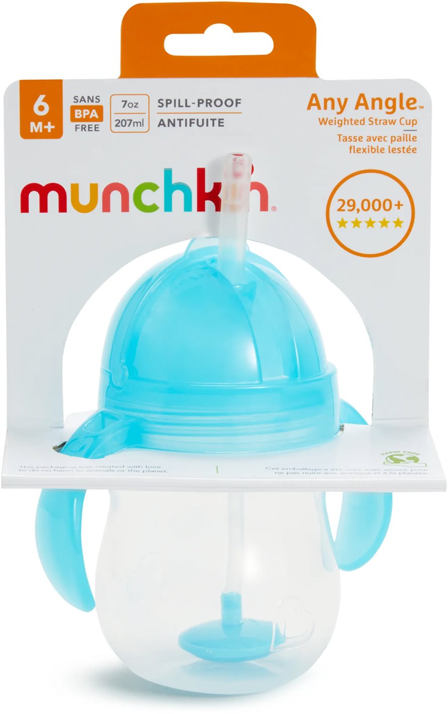 Munchkin Click Lock™ Tip & Sip hrneček 207 ml, 6m+, modrý