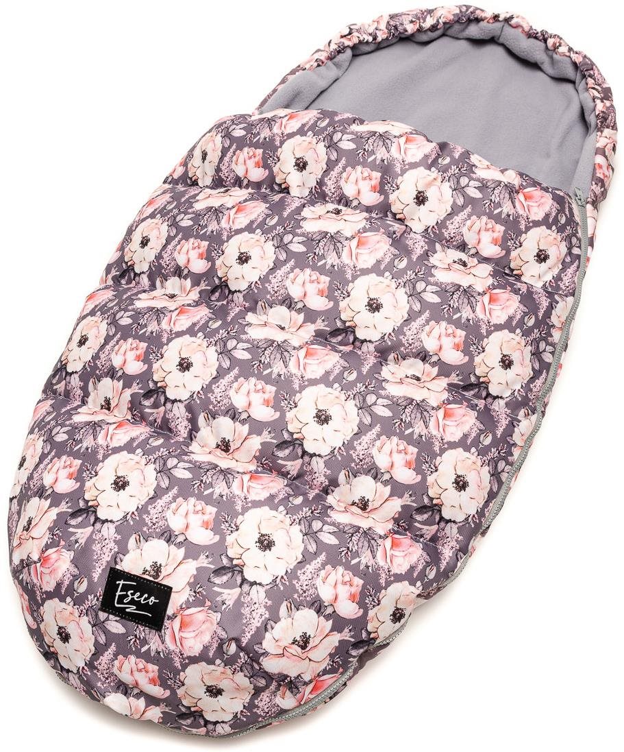 T-TOMI fusak Grey Flowers