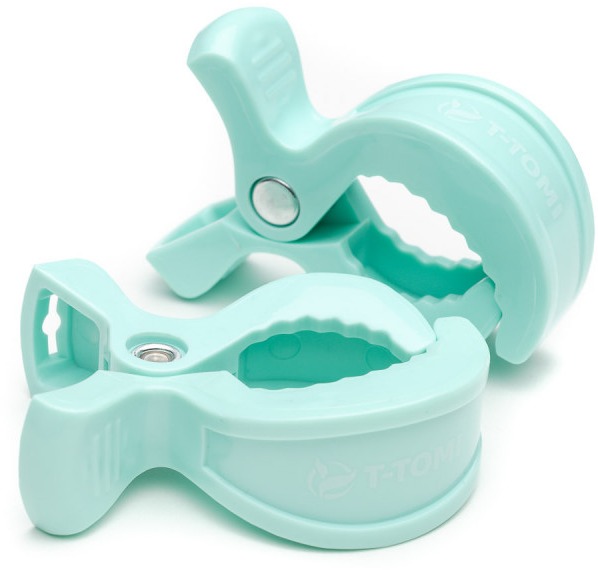 T-TOMI klip 2 ks, Pastel Mint