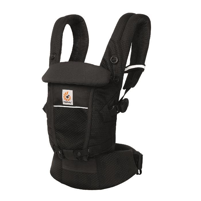 ERGOBABY Adapt nosítko Soft Flex Mesh - Onyx Black