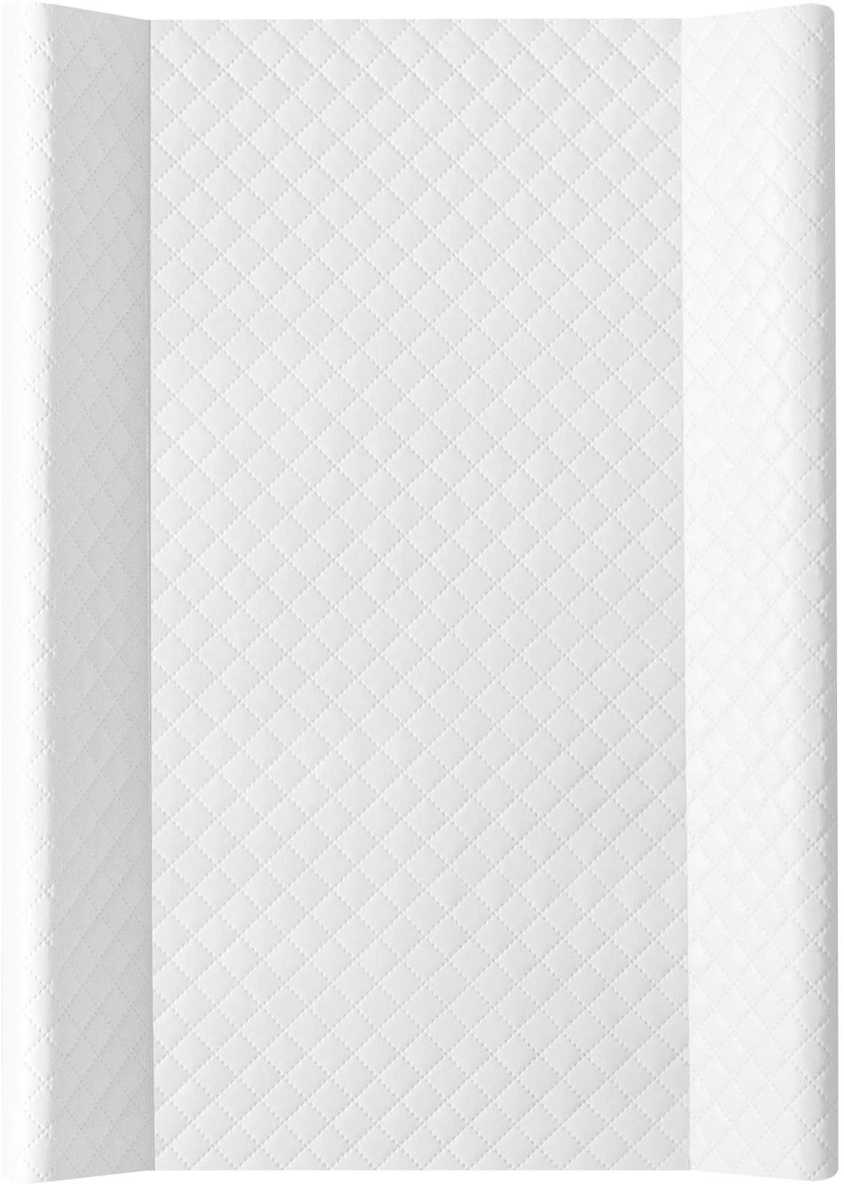 CEBA BABY Comfort Caro přebalovací podložka s pevnou deskou 50 × 70 cm, Bílá