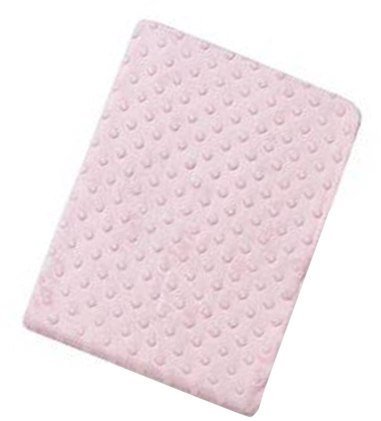INTERBABY deka extra měkká kuličky, růžová