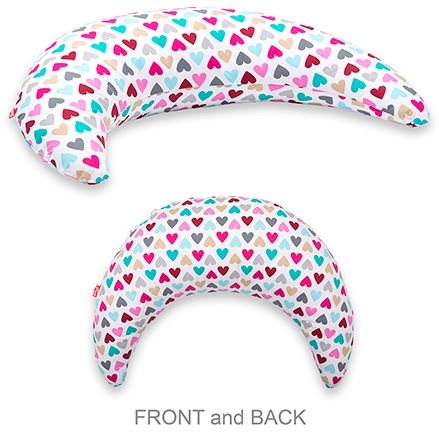 SCAMP Kojící polštář půlměsíc Colorfull Heart