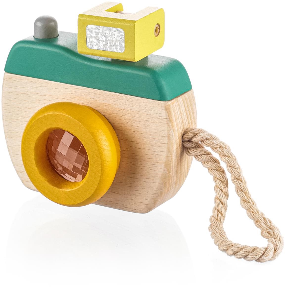 ZOPA Dřevěný fotoaparát green