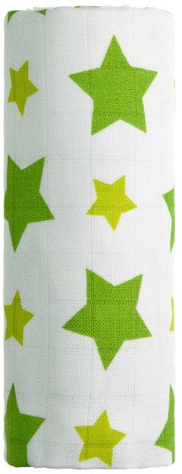 T-TOMI BIO Bambusová osuška Green stars