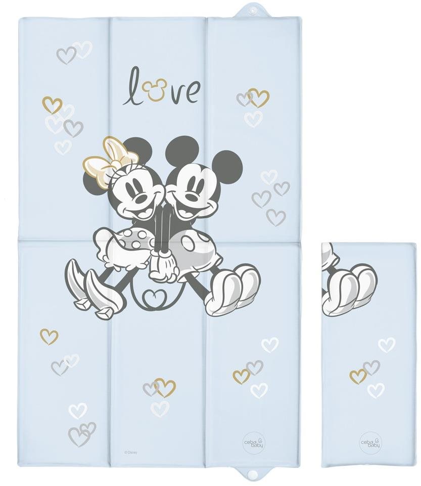 CEBA BABY přebalovací podložka cestovní 50 × 80 cm, Disney Minnie & Mickey Blue