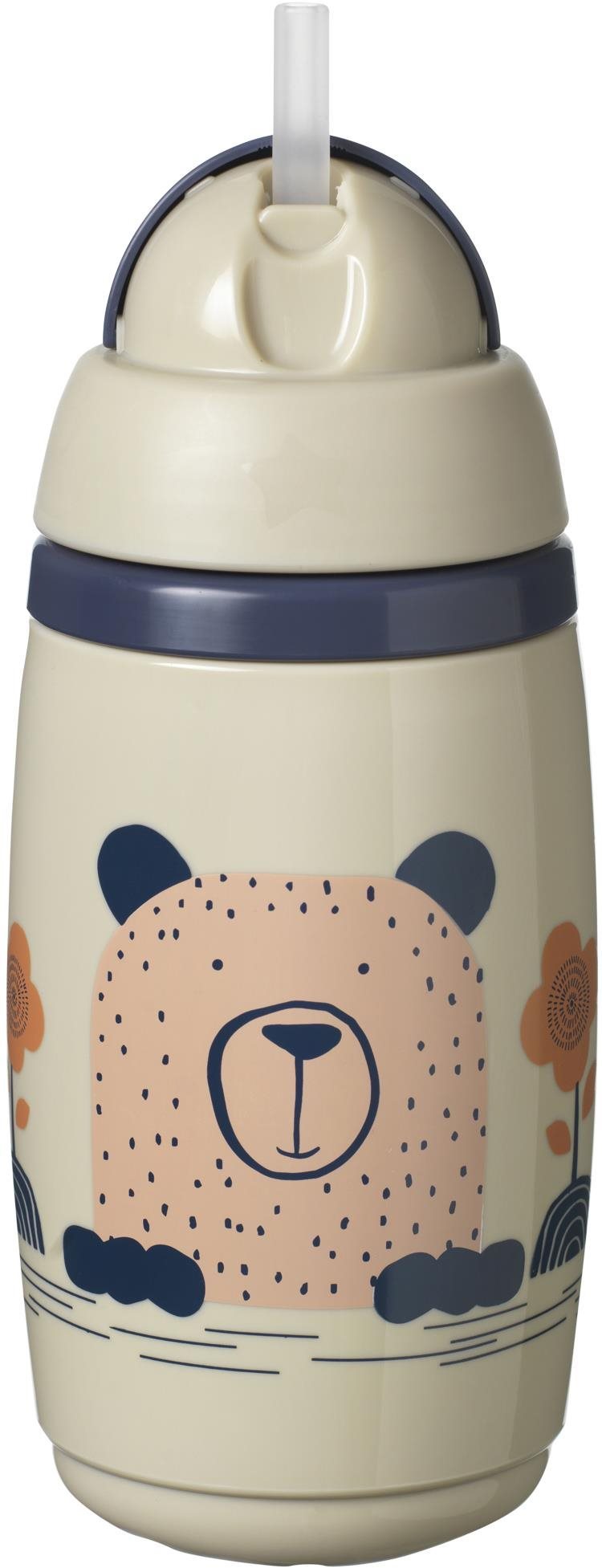 Tommee Tippee Superstar Netekoucí sportovní hrnek 266 ml 12m+, Šedý