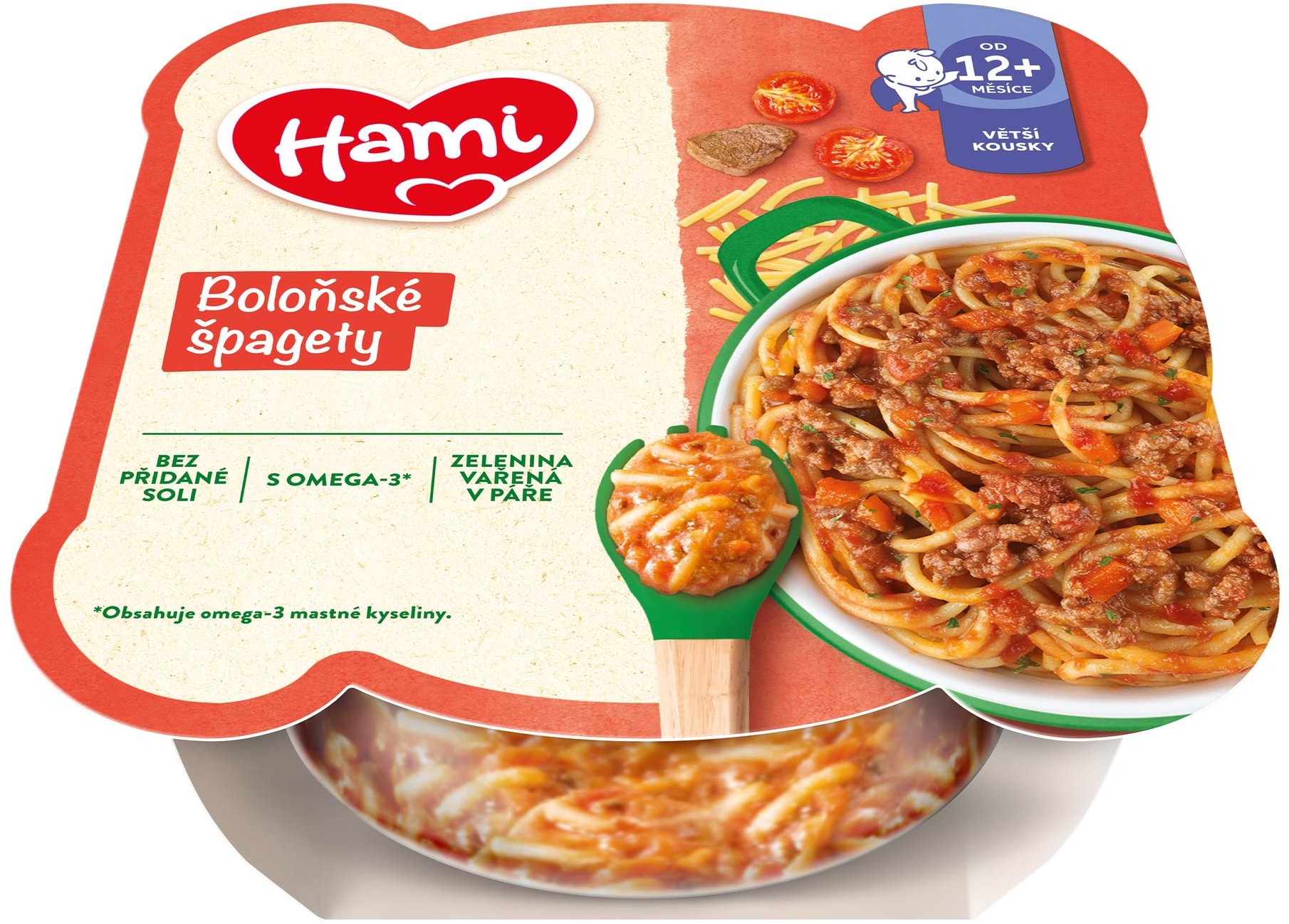 Hami masozeleninový talířek Boloňské špagety 230 g
