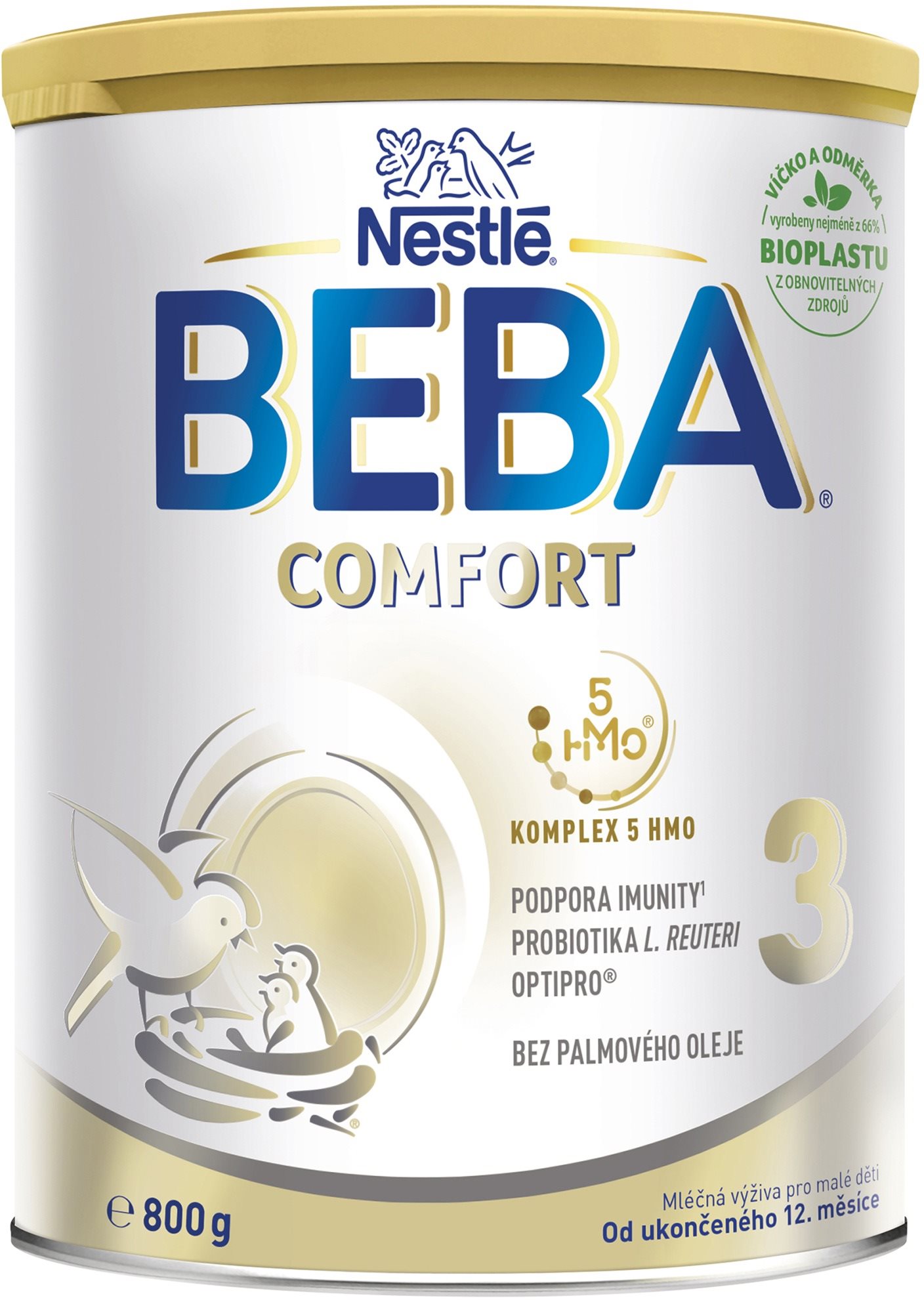 BEBA COMFORT 3, 5 HMO, mléko pro malé děti, 800 g