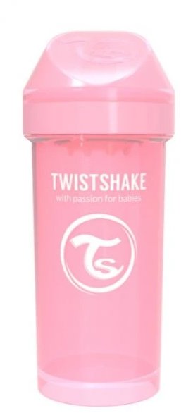 TWISTSHAKE Láhev 360 ml růžová