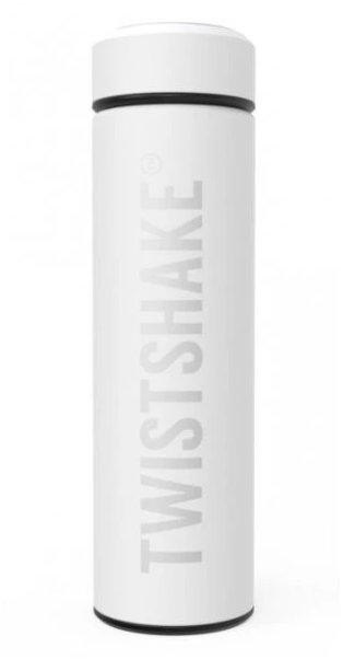 TWISTSHAKE Termoska 420 ml bílá
