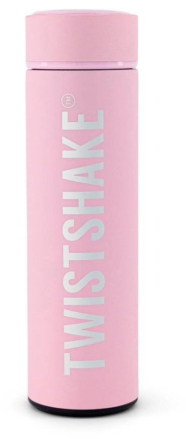 TWISTSHAKE Termoska 420 ml pastelově růžová