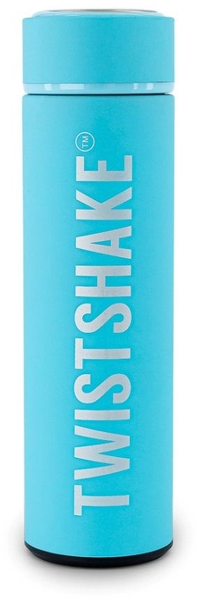 TWISTSHAKE Termoska 420 ml pastelově modrá