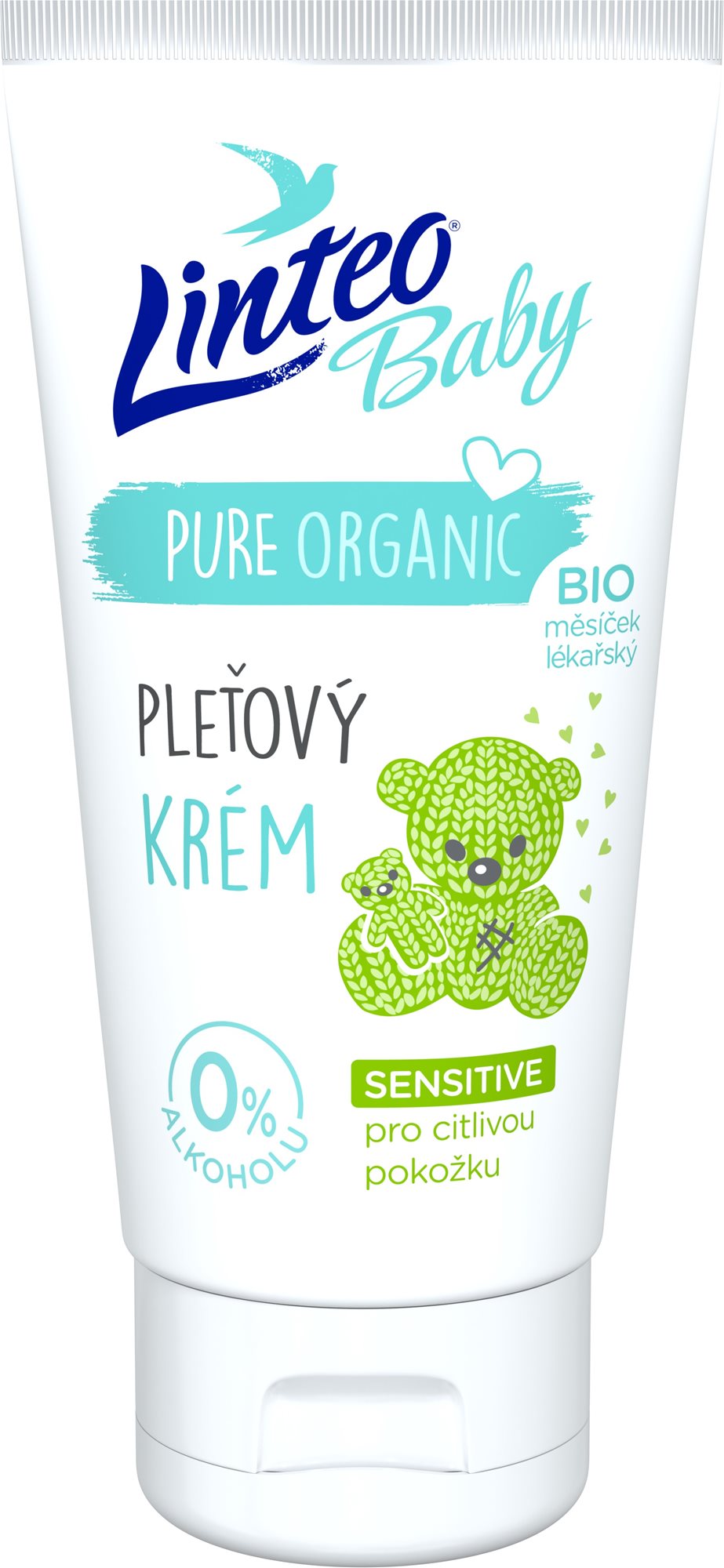 LINTEO BABY Pleťový Krém s Bio měsíčkem lékařským 75 ml