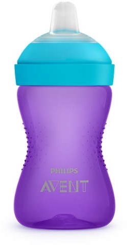 Philips AVENT SCF802/01 Hrneček s měkkou hubičkou 300 ml 9m+ fialový