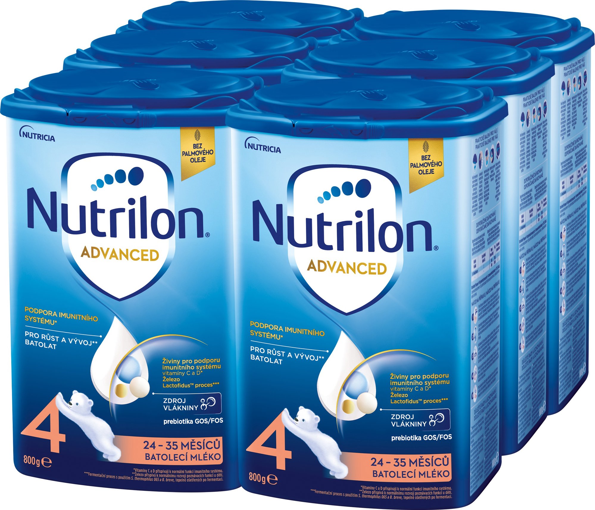 Nutrilon 4 Batolecí mléko 24+ 6× 800 g