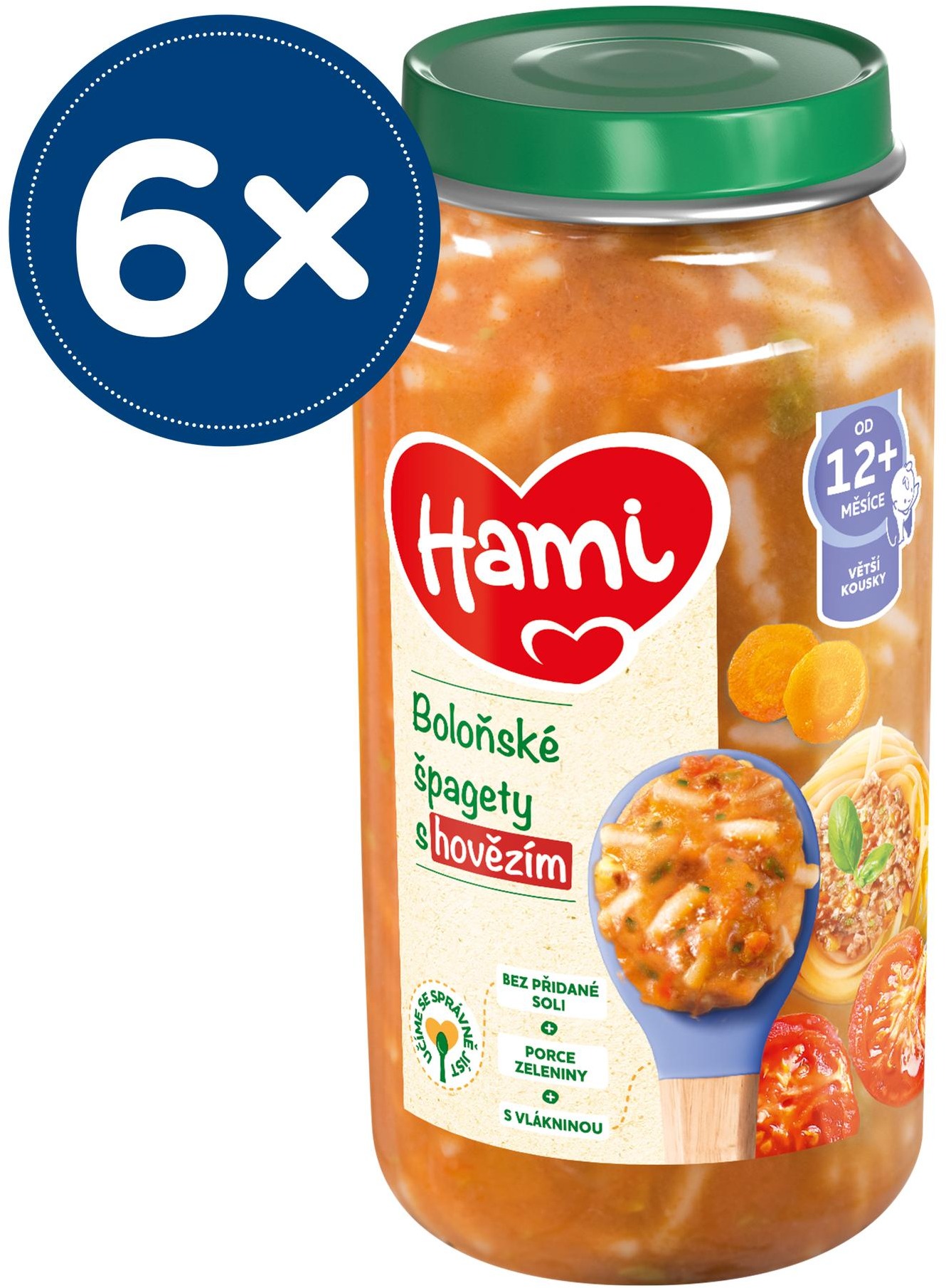 Hami Boloňské špagety 6× 250 g