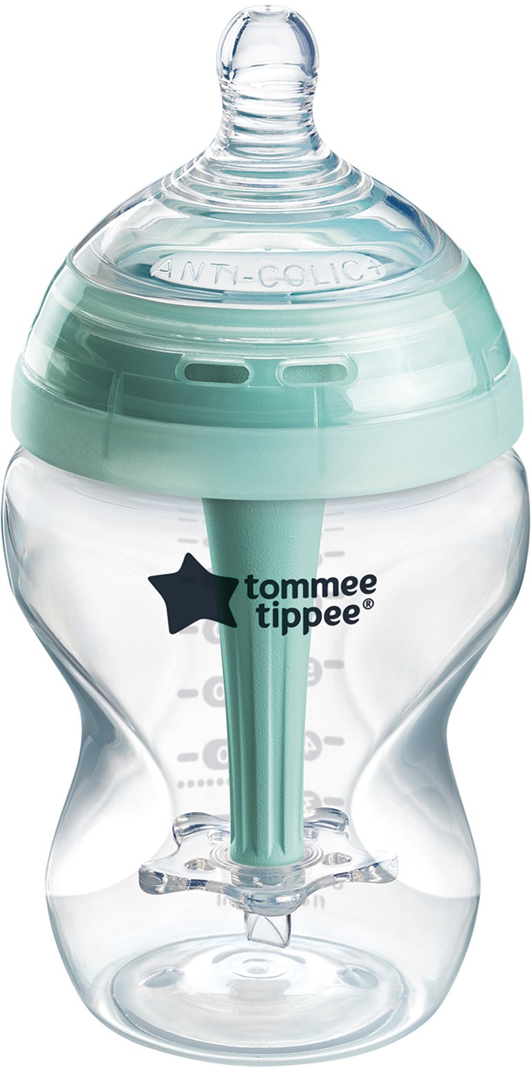 Tommee Tippee ADVANCED ANTI-COLIC Samosterilizační kojenecká láhev pomalý průtok 260 ml 0m+