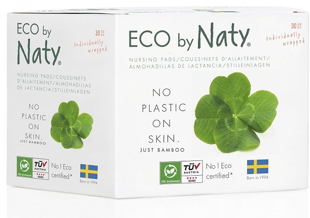 Eco by Naty prsní vložky (30 ks)
