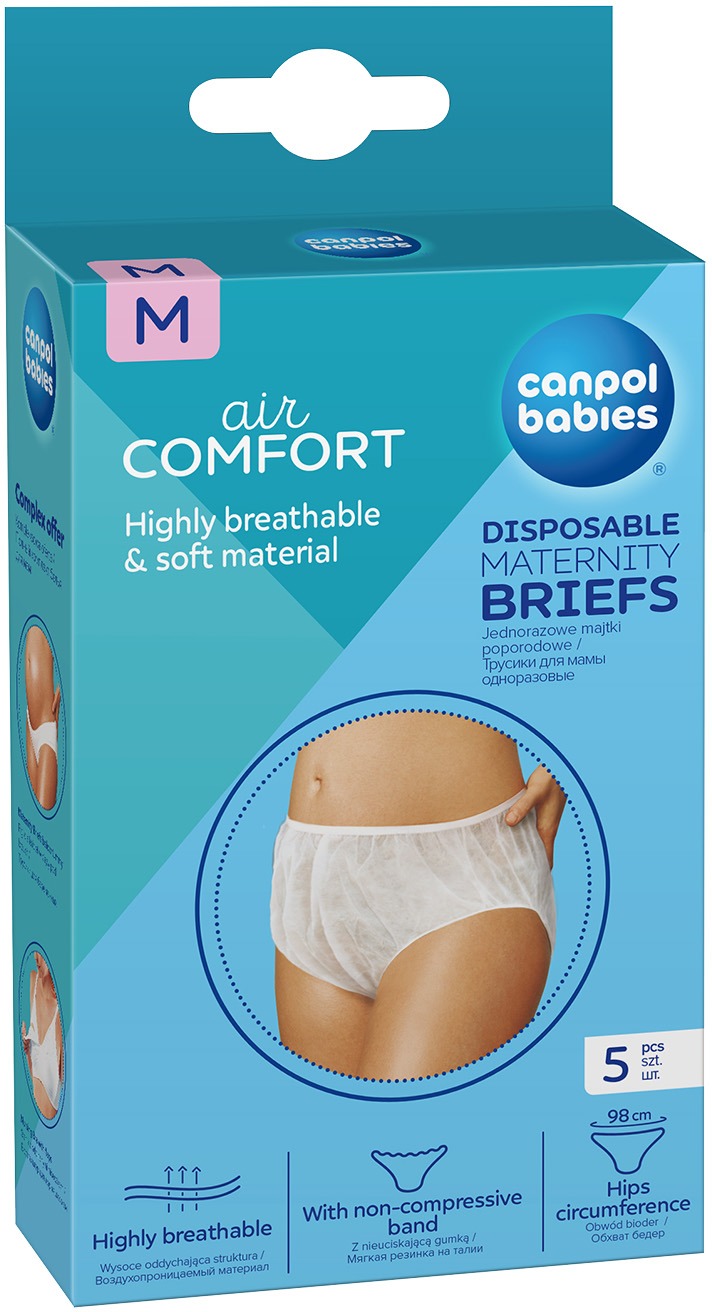 Canpol babies Jednorázové kalhotky M, 5ks