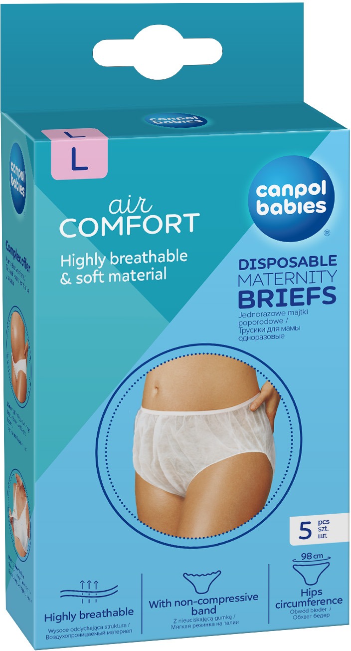 Canpol babies Jednorázové kalhotky L, 5 ks