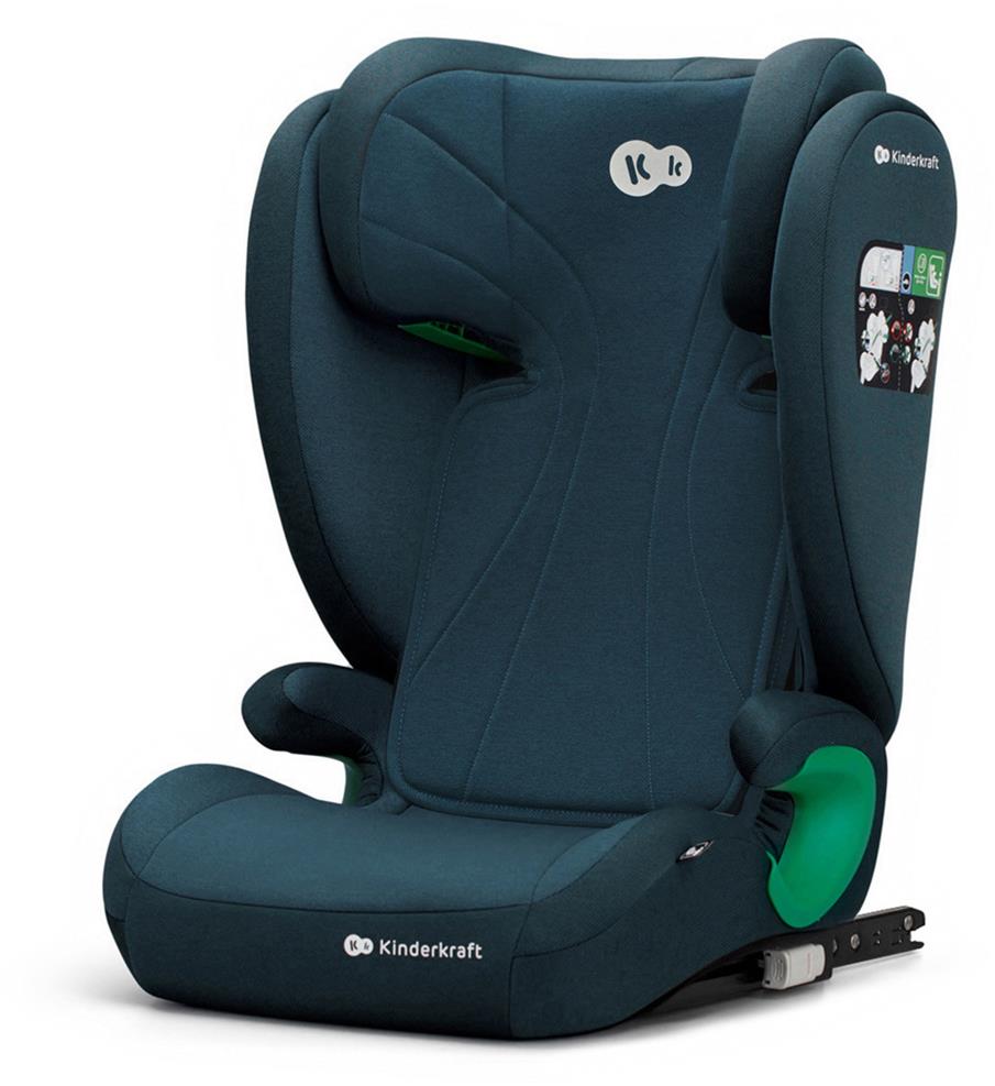 Kinderkraft Junior Fix 2, 100-150 cm, Harbor Blue