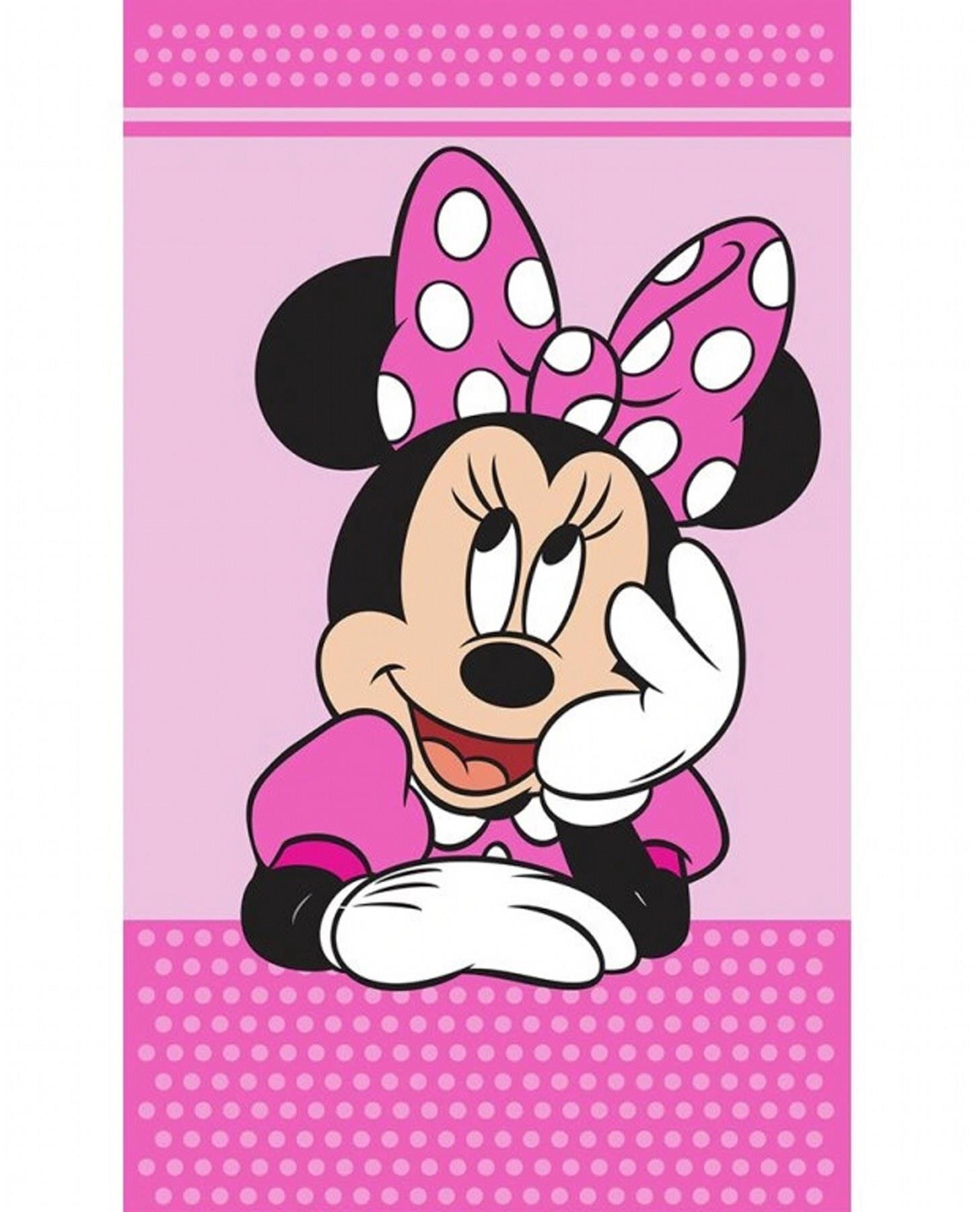 Carbotex Dětský ručník Minnie Hvězdná přání 30 × 50 cm