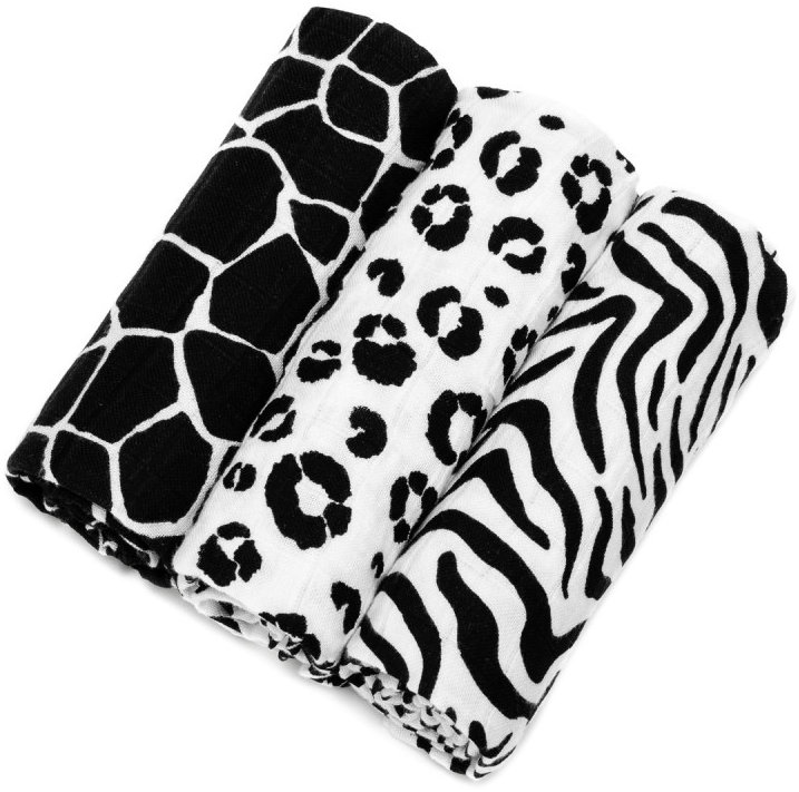 T-TOMI Bambusové pleny Animal skin