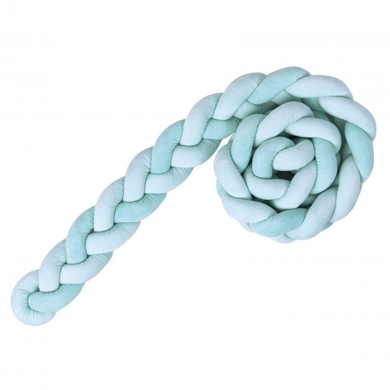 Saro Baby copánkový mantinel po postýlky Mint