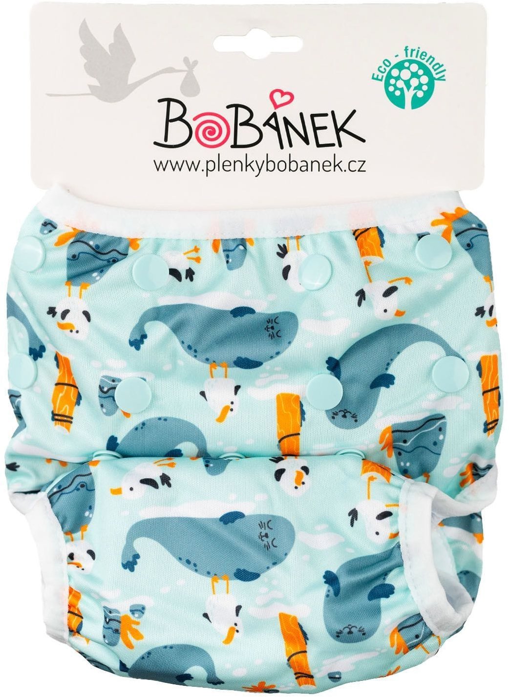 Bobánek Rostoucí plavky pro miminka, Racek a tuleň