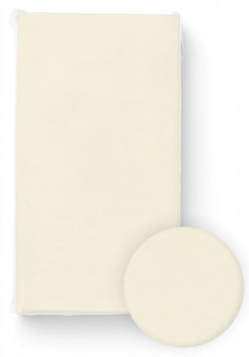 BocioLand Prostěradlo 120 × 60 cm krémové
