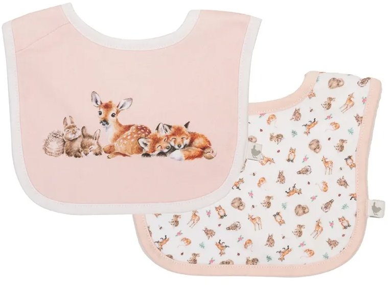 Wrendale Designs Set bryndáků 2 ks, Lesní zvířátka