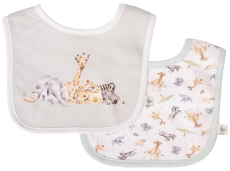 Wrendale Designs Set bryndáků 2 ks, Africká zvířátka