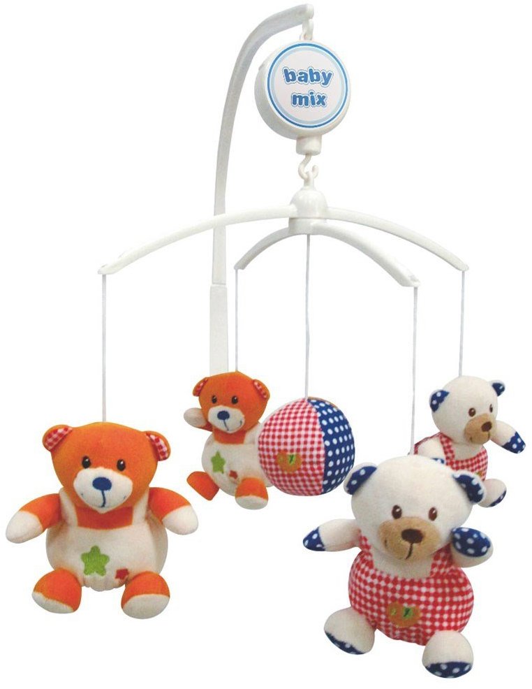 Baby Mix Kolotoč nad postýlku Medvídci