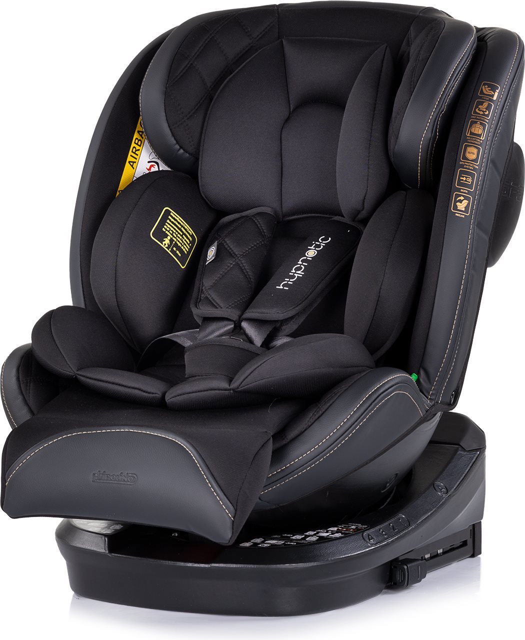CHIPOLINO Hypnotic i-Size 40 - 150 cm Isofix 360, blackberry
