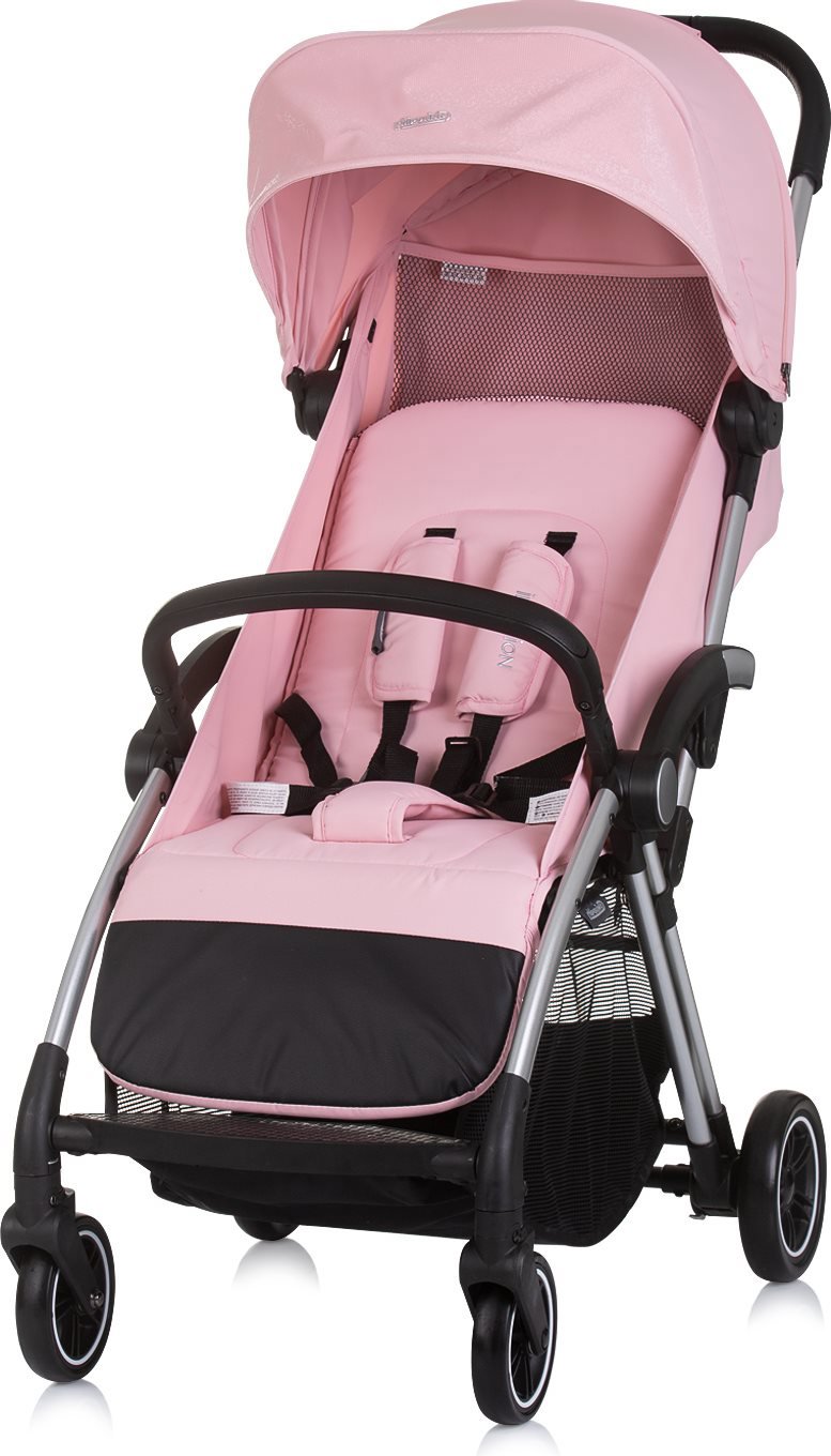 CHIPOLINO Kočárek sportovní Illusion Pink Marshmallow