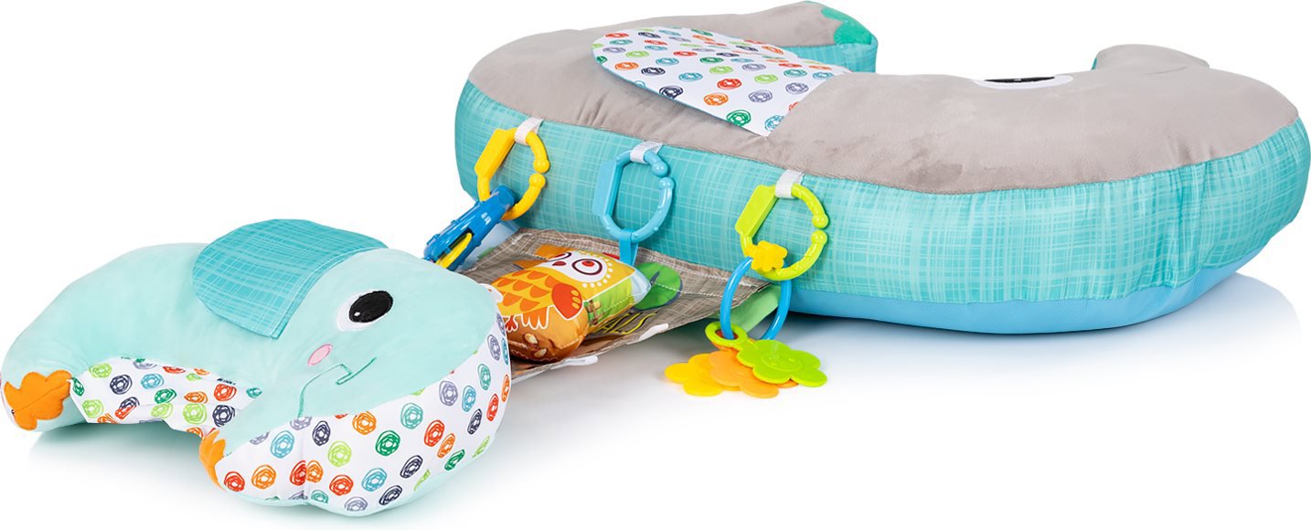 CHIPOLINO Multifunkční dětský polštář 5v1, blue