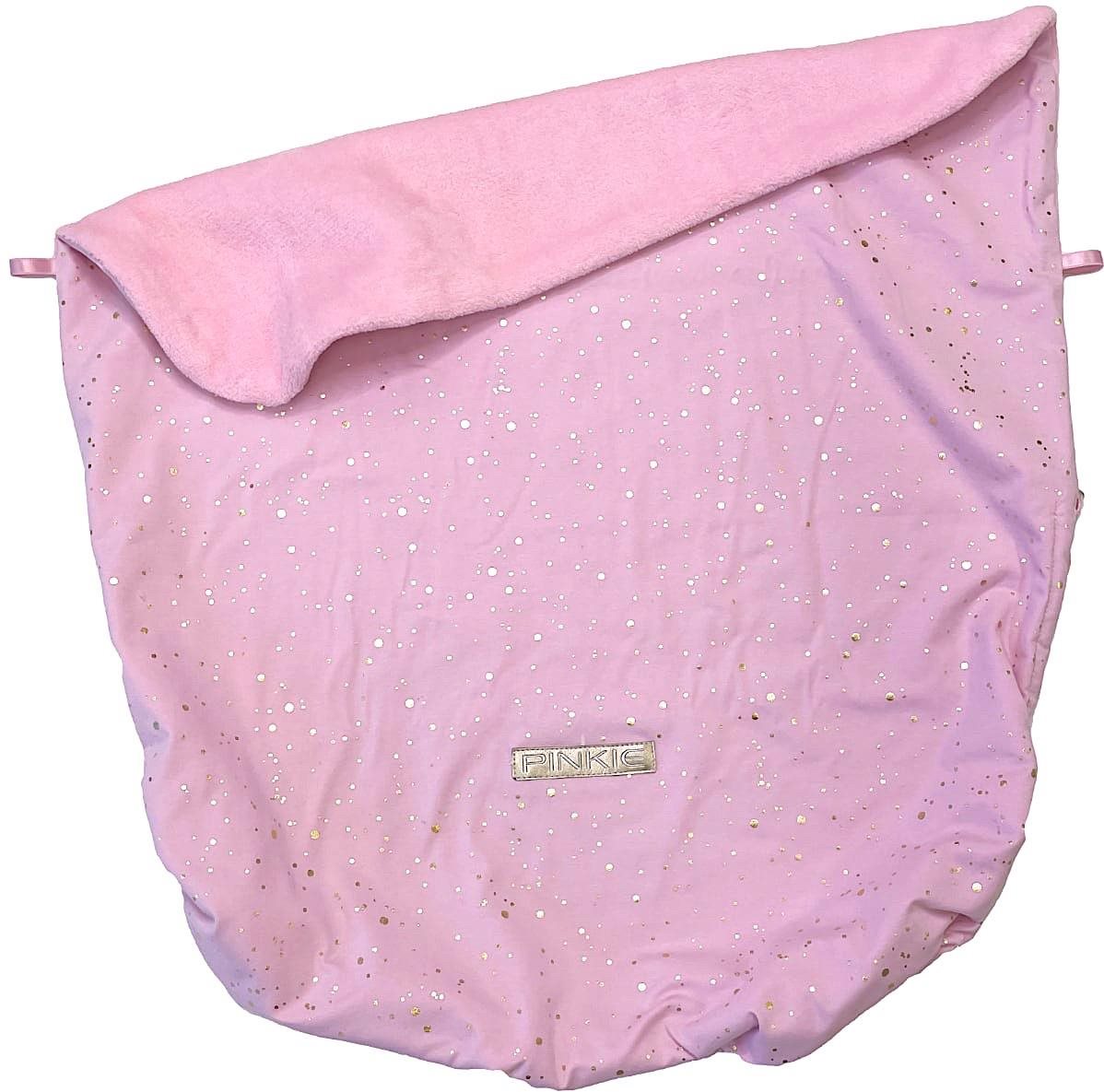Pinkie-deka se stahováním Shine Gold Pink