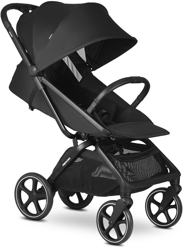 EASYWALKER Rockey L, sportovní kočárek, Pure Black
