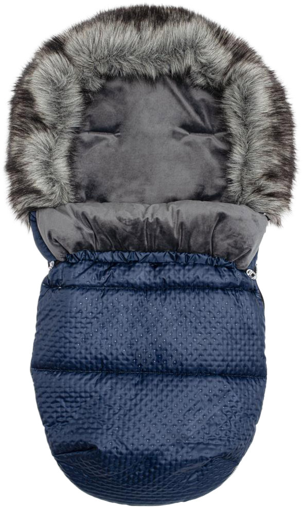 New Baby Zimní fusak Lux Fleece, blue