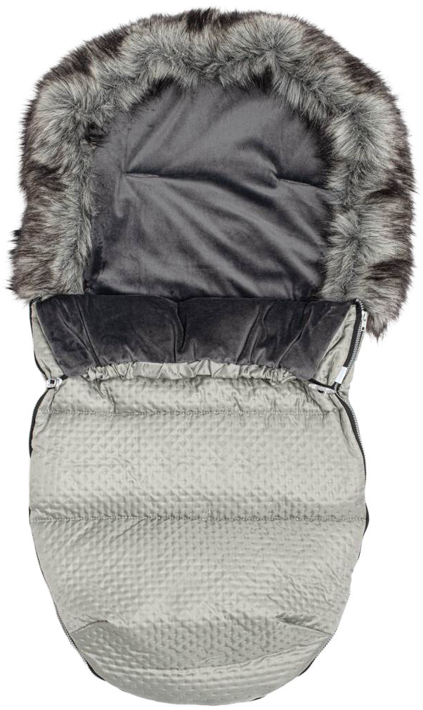 New Baby Zimní fusak Lux Fleece, grey