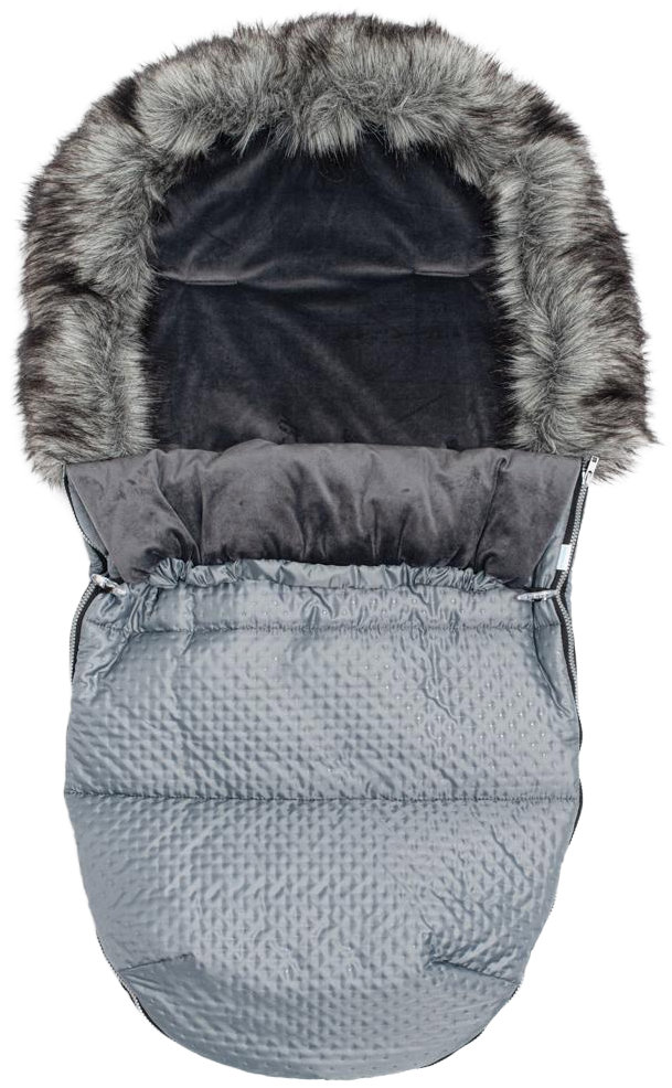 New Baby Zimní fusak Lux Fleece, graphite