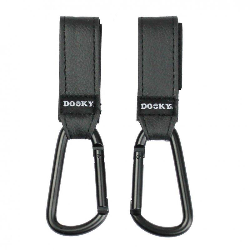 Dooky Buggy Hook Háčky small 2 ks black