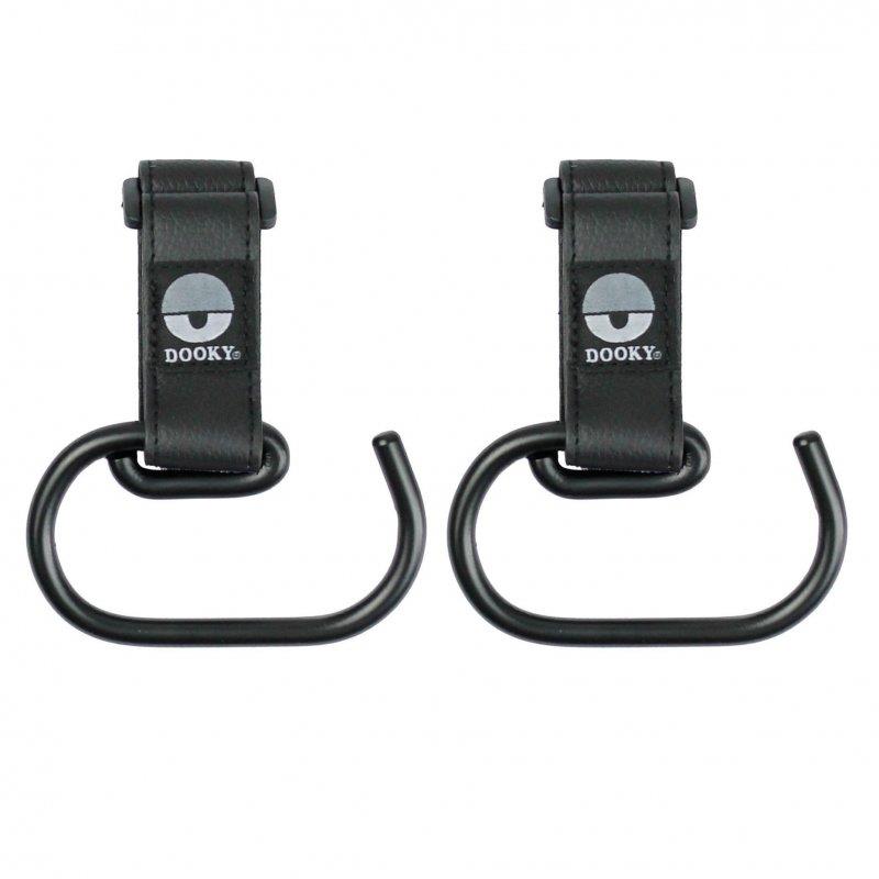 Dooky Buggy Hook Háčky large 2 ks black