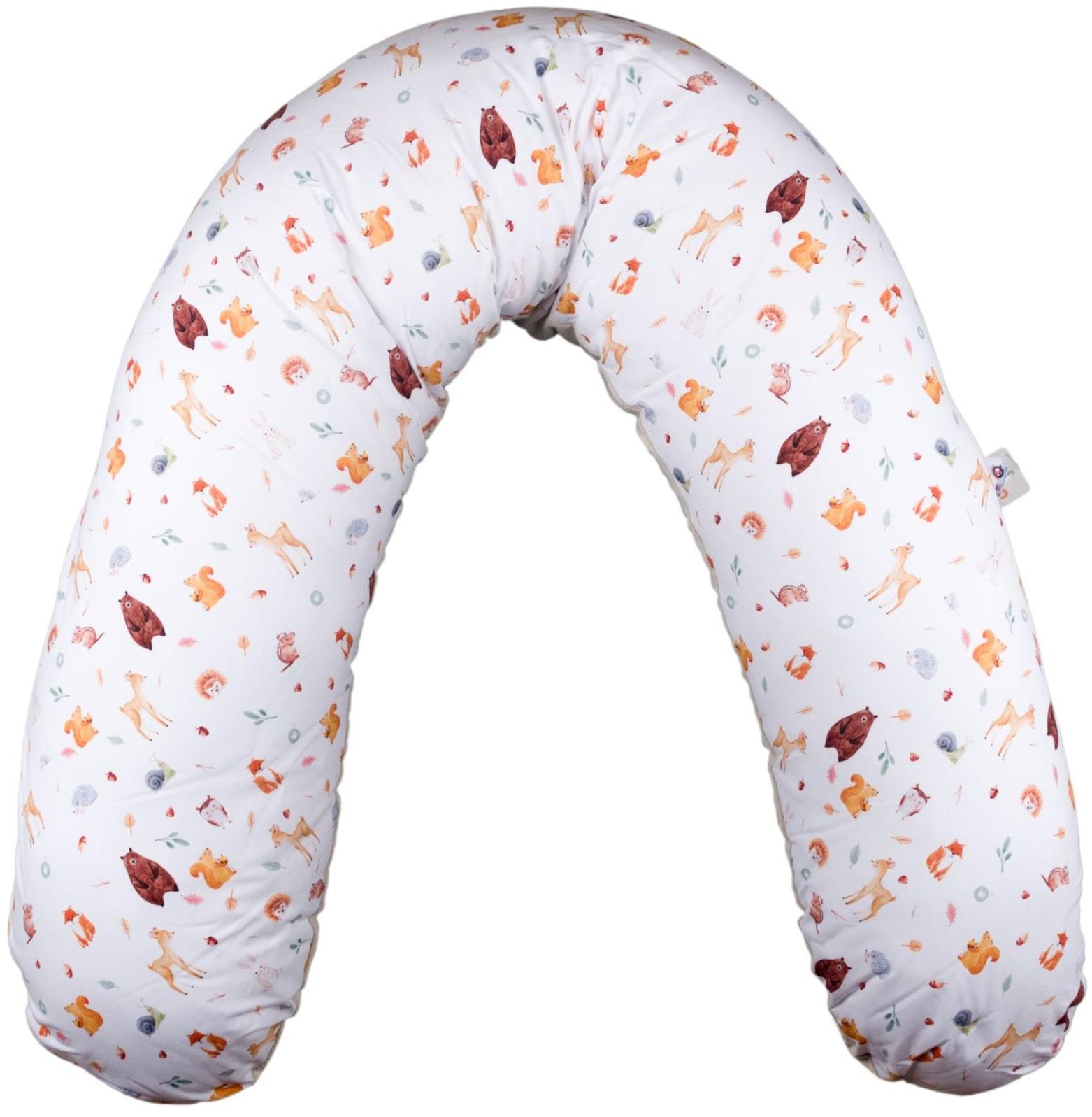 XKKO Lux Velký kojící polštář Wild Forest