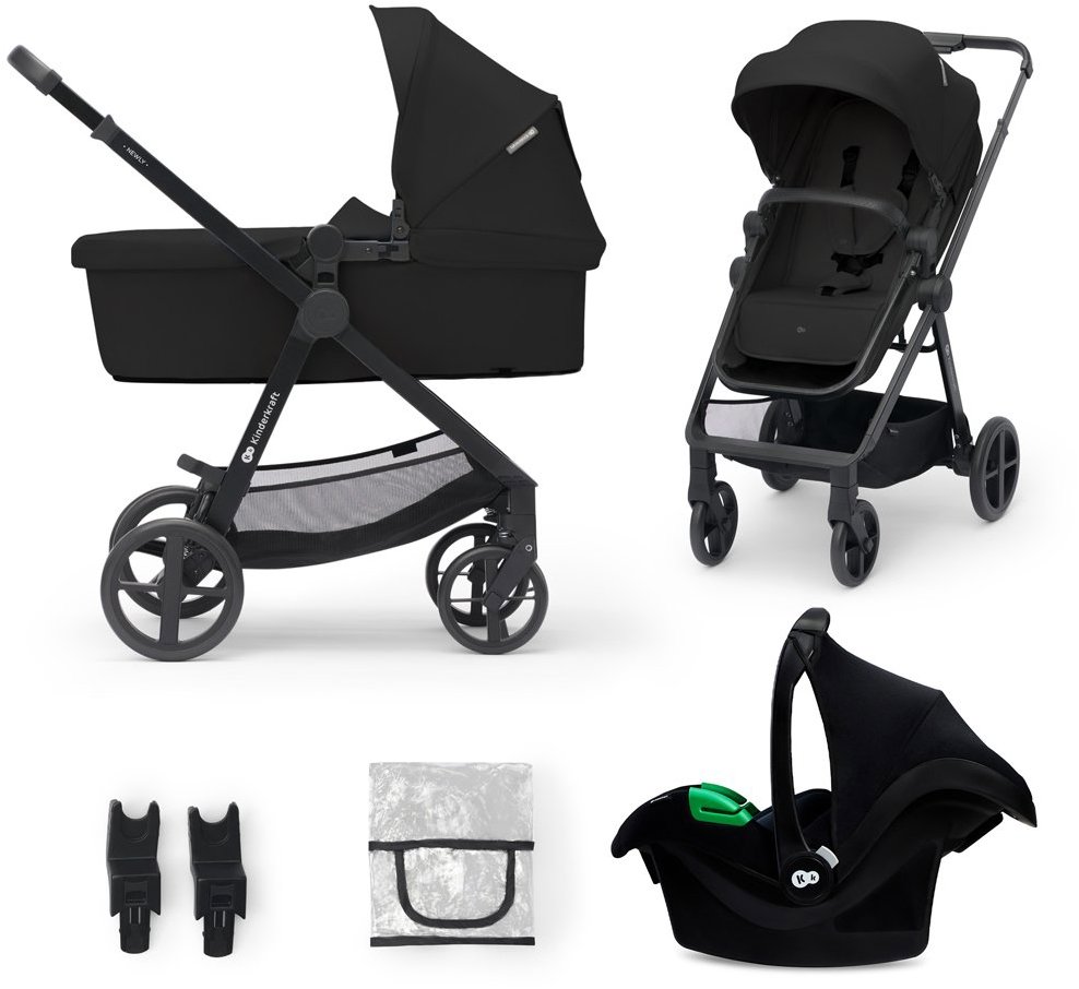 Kinderkraft 3 v 1 Newly Classic black + Mink PRO