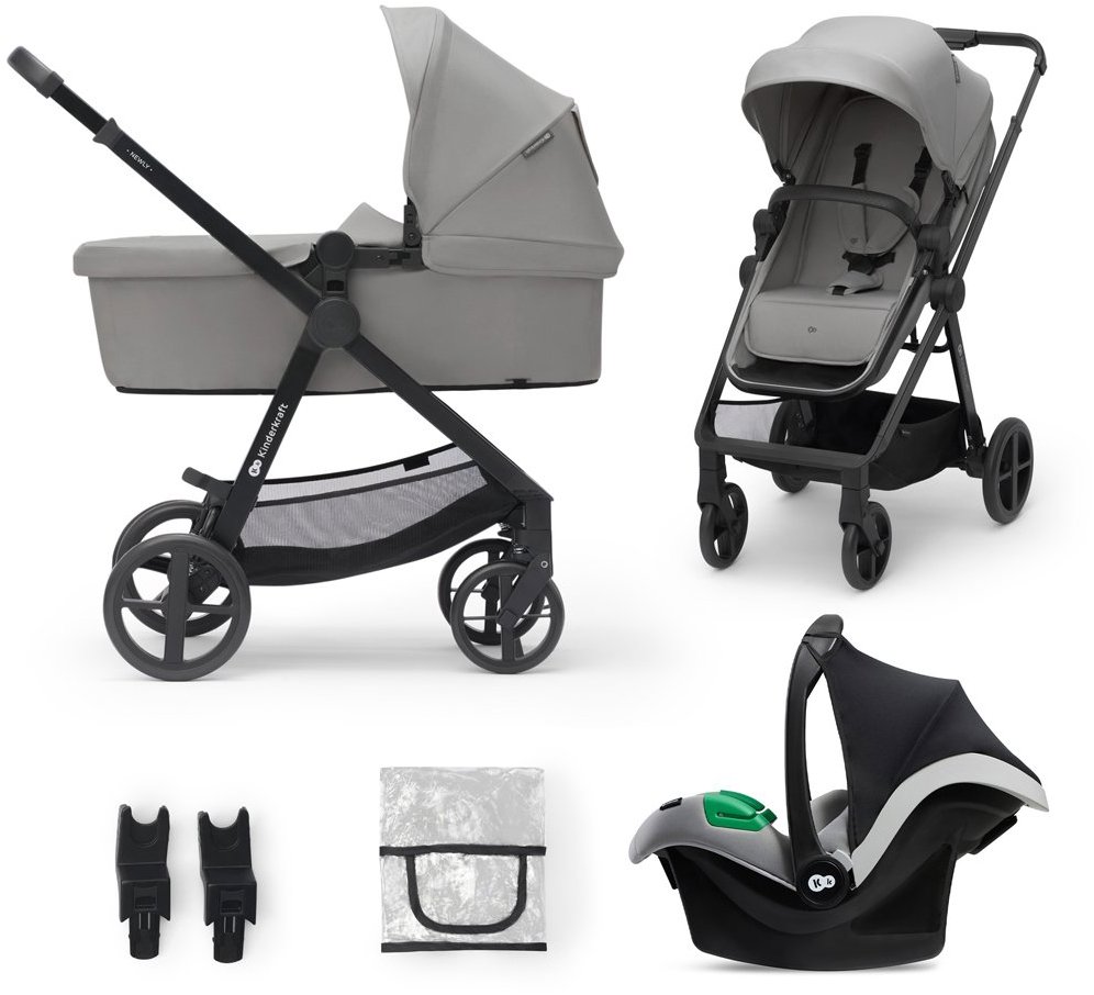 Kinderkraft 3v1 Newly Moonlight grey + Mink PRO