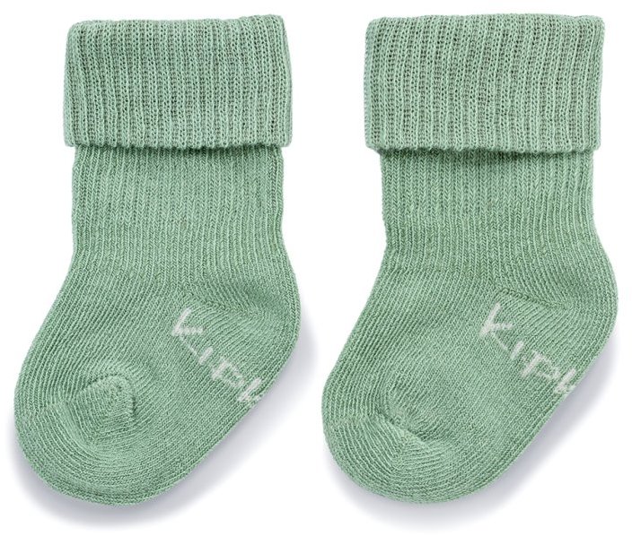 KipKep Dětské Stay-on-Socks Newborn 1 pár Pale Green